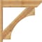 Ekena Millwork Westlake Slat Rough Sawn Outlooker, Western Red Cedar, 8"W x 36"D x 36"H OUT08X36X36WTL06RWR - alternate 4
